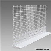 DEN BRAVEN Okenní profil  LPE plast PVC 2m